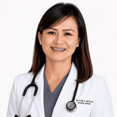 Nica-Ann G. Santos — Internal Medicine at Nephrix Hemodialysis and Healthcare Center